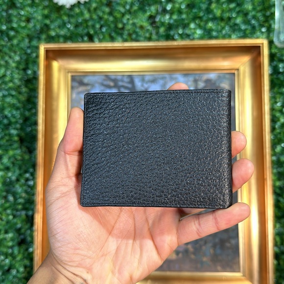 Vintage Christian Dior Pebbled Leather Bifold Wallet NWT Deadstock - Picture 2 of 4